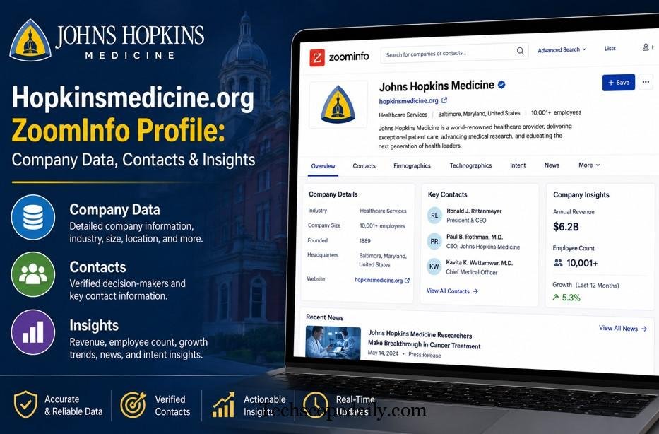 Hopkinsmedicine.org ZoomInfo