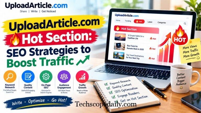 UploadArticle. com Hot Section: SEO Strategies to Boost Traffic