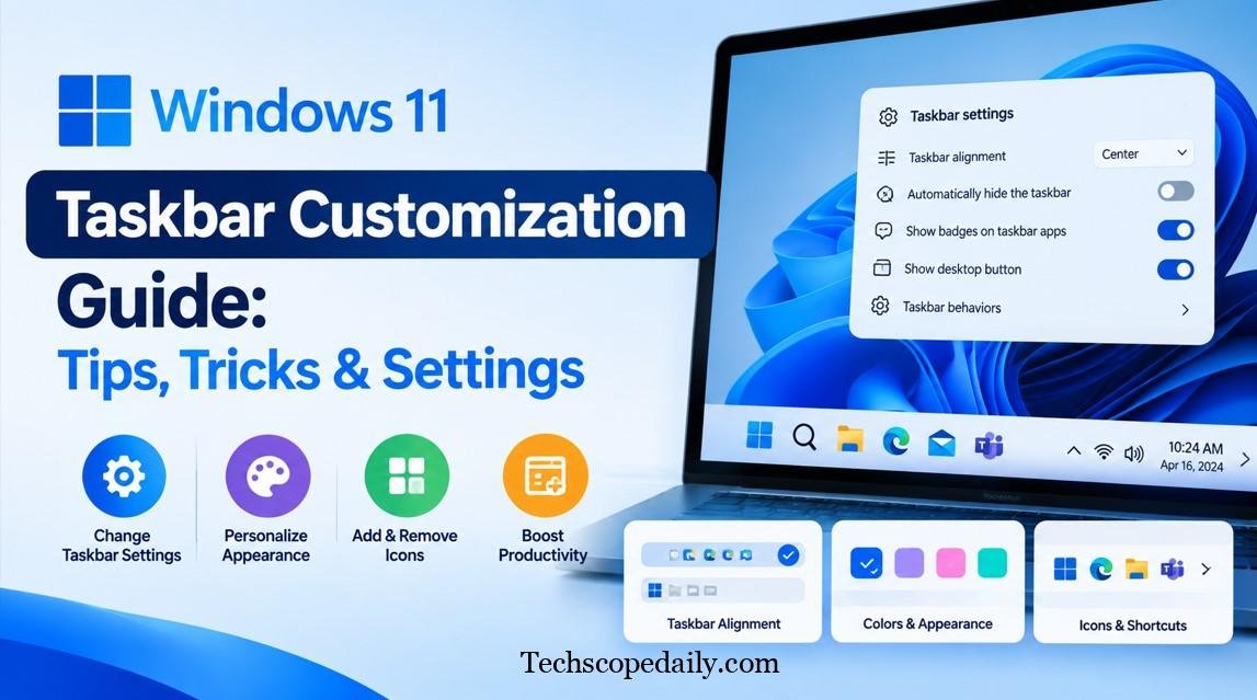 Windows 11 Taskbar Customization